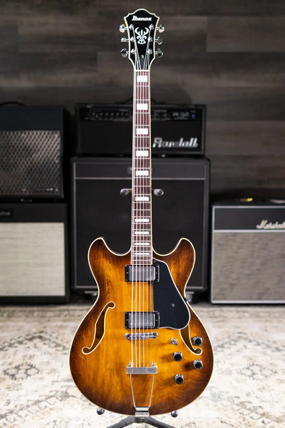Ibanez AS7328TBC Artcore Baritone Hollowbody Electric Guitar - Tobacco Brown
