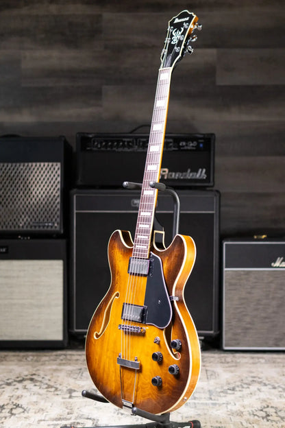 Ibanez AS7328TBC Artcore Baritone Hollowbody Electric Guitar - Tobacco Brown