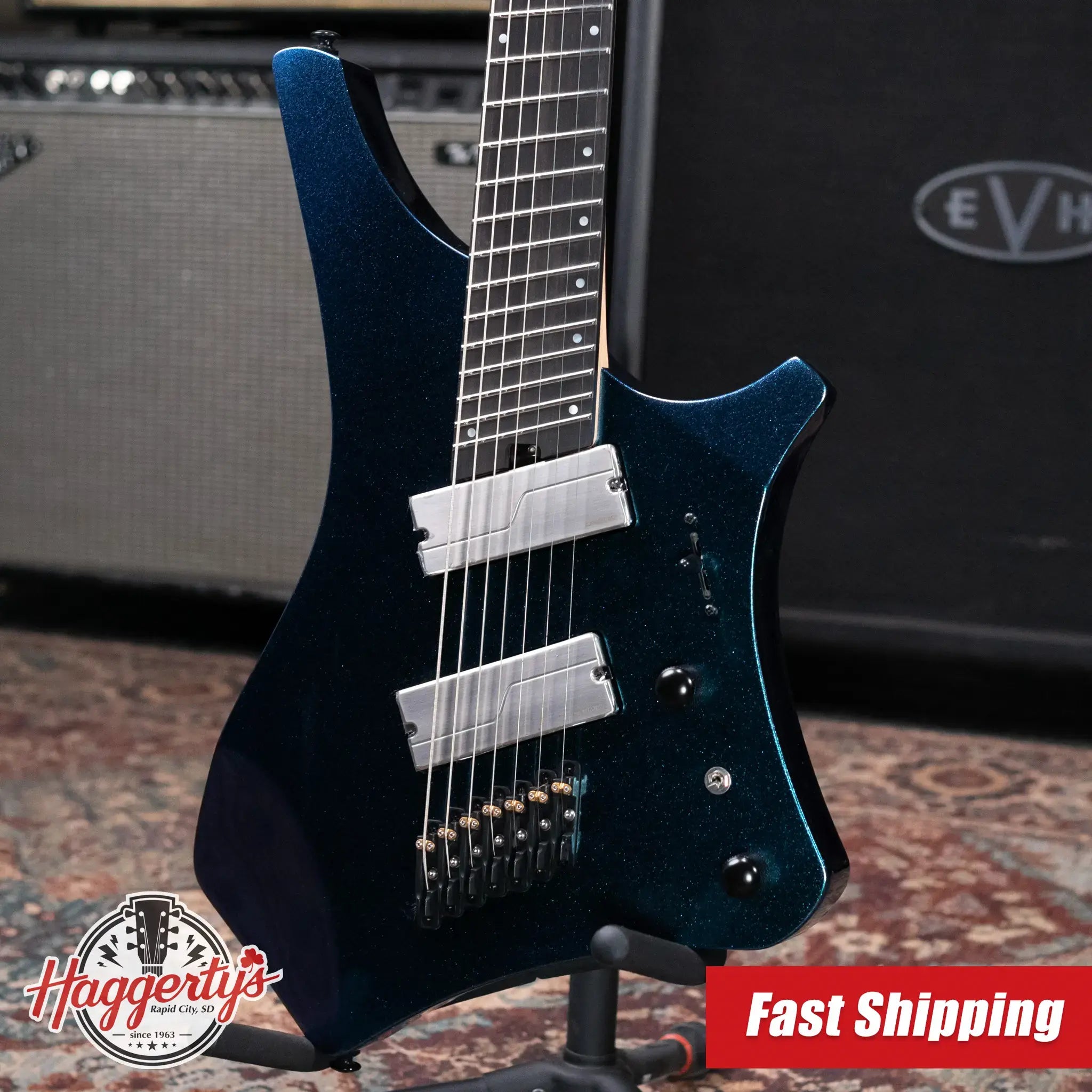 Ibanez Alpha A527 Multi-Scale 7-String Electric Guitar - Nebula Shift with Gig Bag