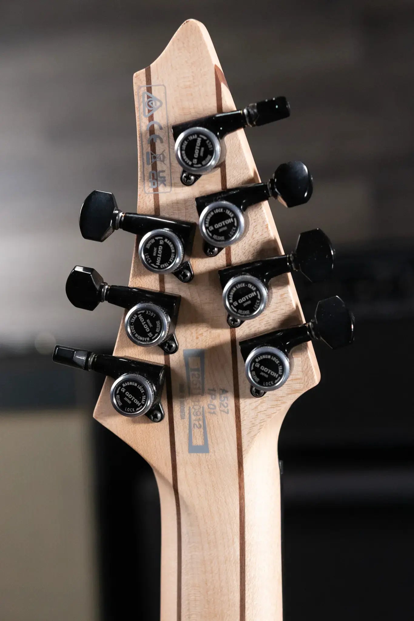 Ibanez Alpha A527 Multi-Scale 7-String Electric Guitar - Nebula Shift with Gig Bag