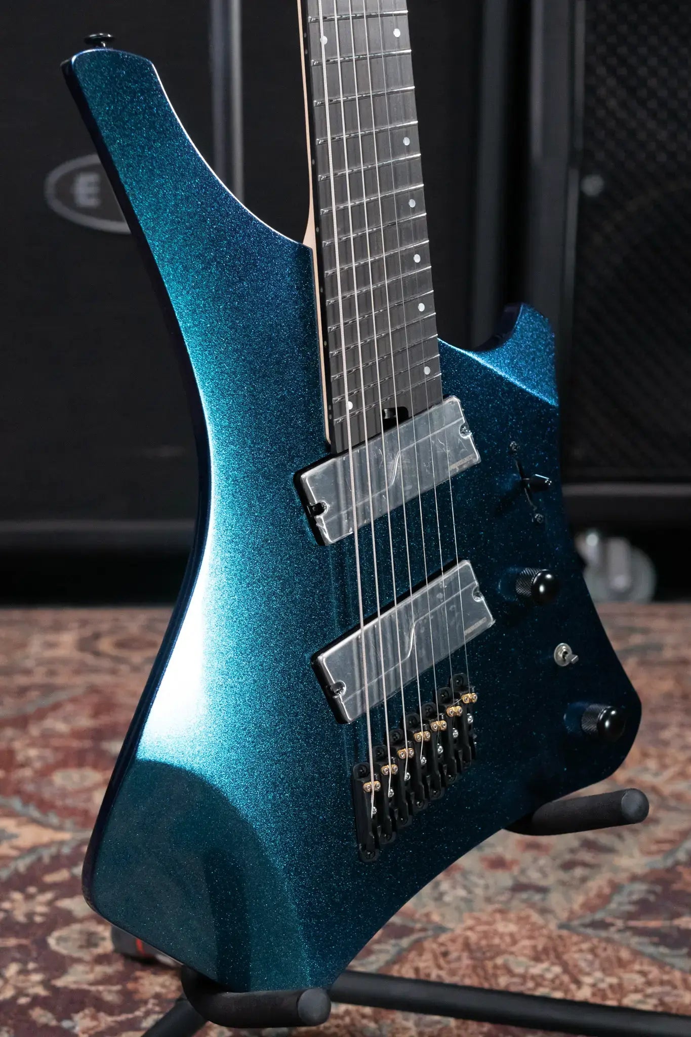 Ibanez Alpha A527 Multi-Scale 7-String Electric Guitar - Nebula Shift with Gig Bag