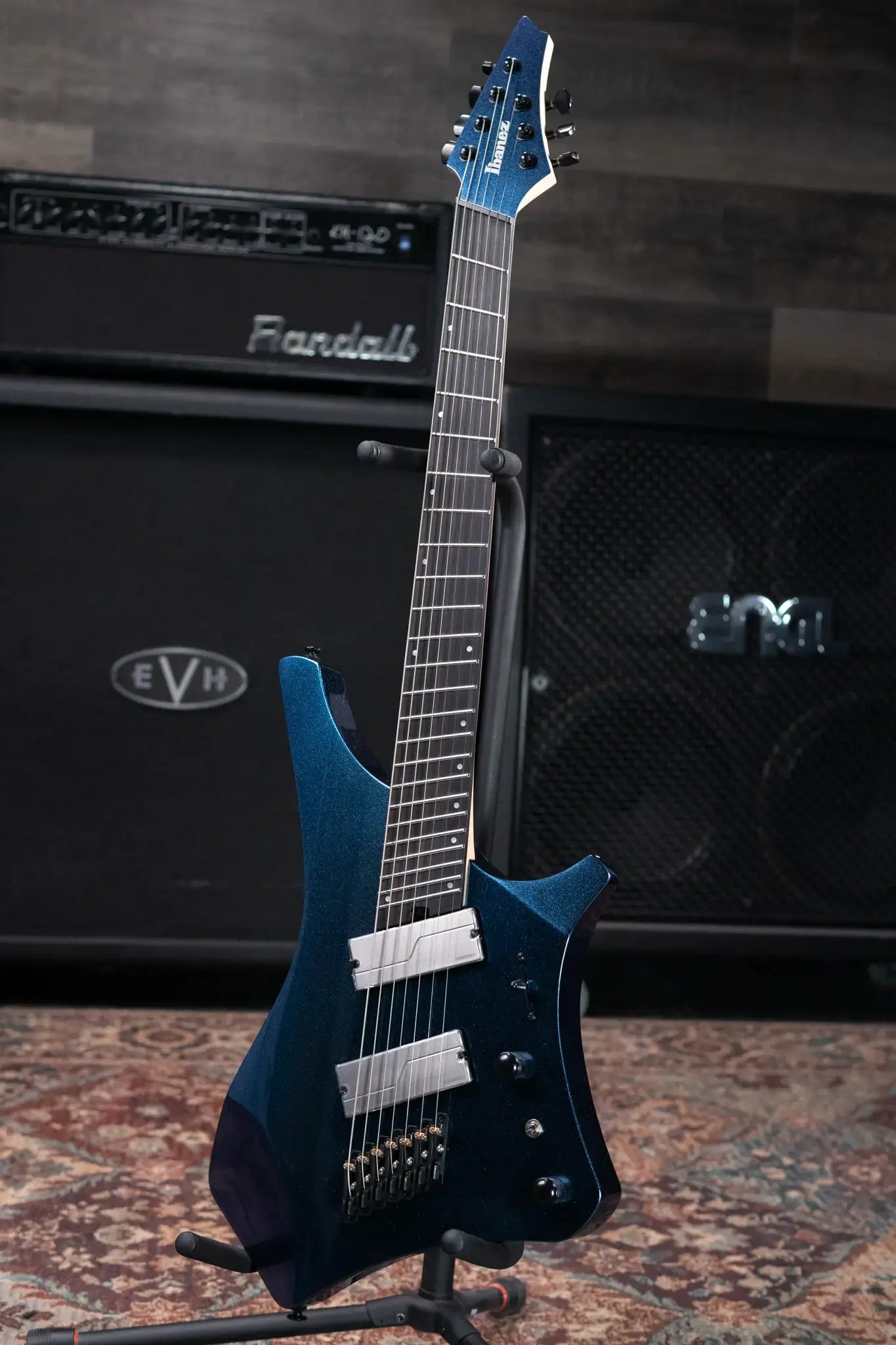 Ibanez Alpha A527 Multi-Scale 7-String Electric Guitar - Nebula Shift with Gig Bag