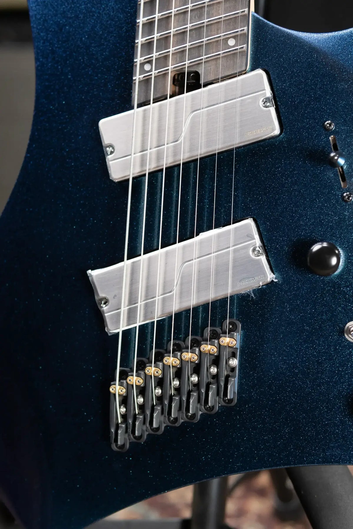 Ibanez Alpha A527 Multi-Scale 7-String Electric Guitar - Nebula Shift with Gig Bag