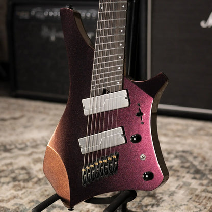 Ibanez Alpha A528 Multi-Scale 8-String Electric Guitar - Coral Mirage with Gig Bag