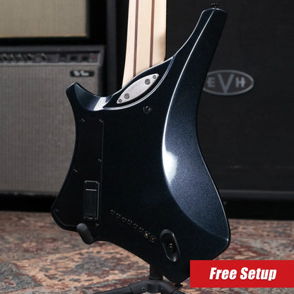 Ibanez Alpha A528 Multi-Scale 8-String Electric Guitar - Iron Pewter