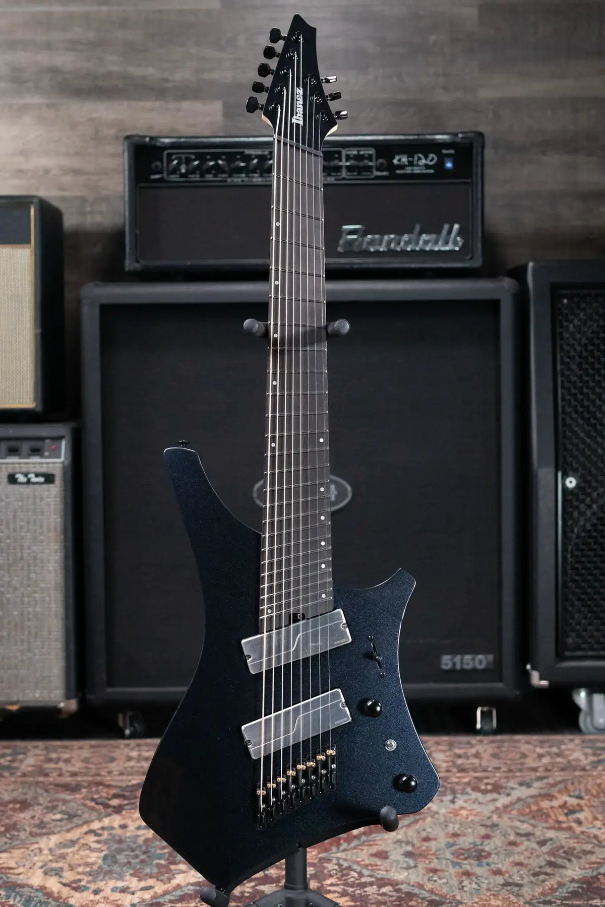 Ibanez Alpha A528 Multi-Scale 8-String Electric Guitar - Iron Pewter