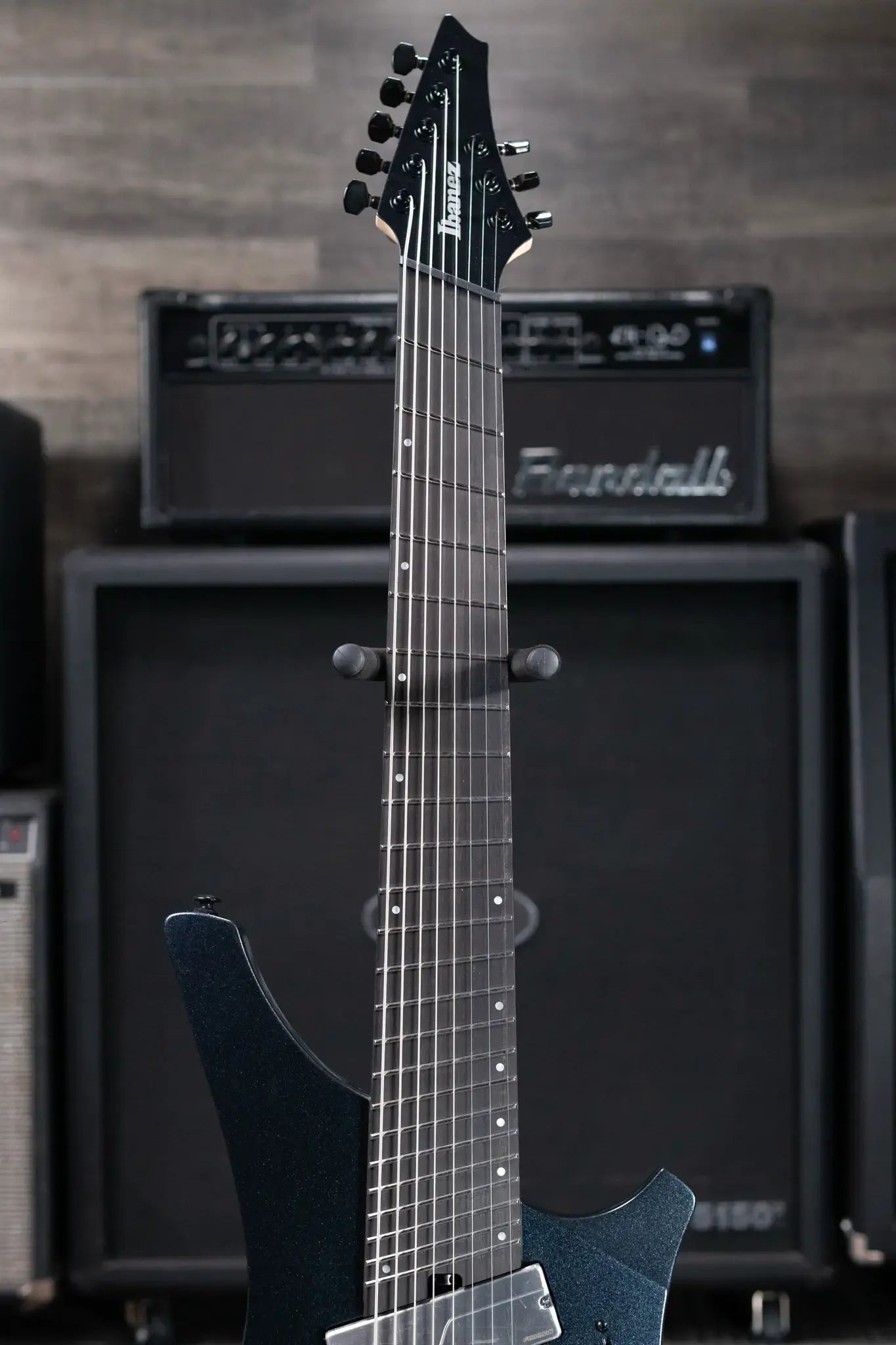 Ibanez Alpha A528 Multi-Scale 8-String Electric Guitar - Iron Pewter