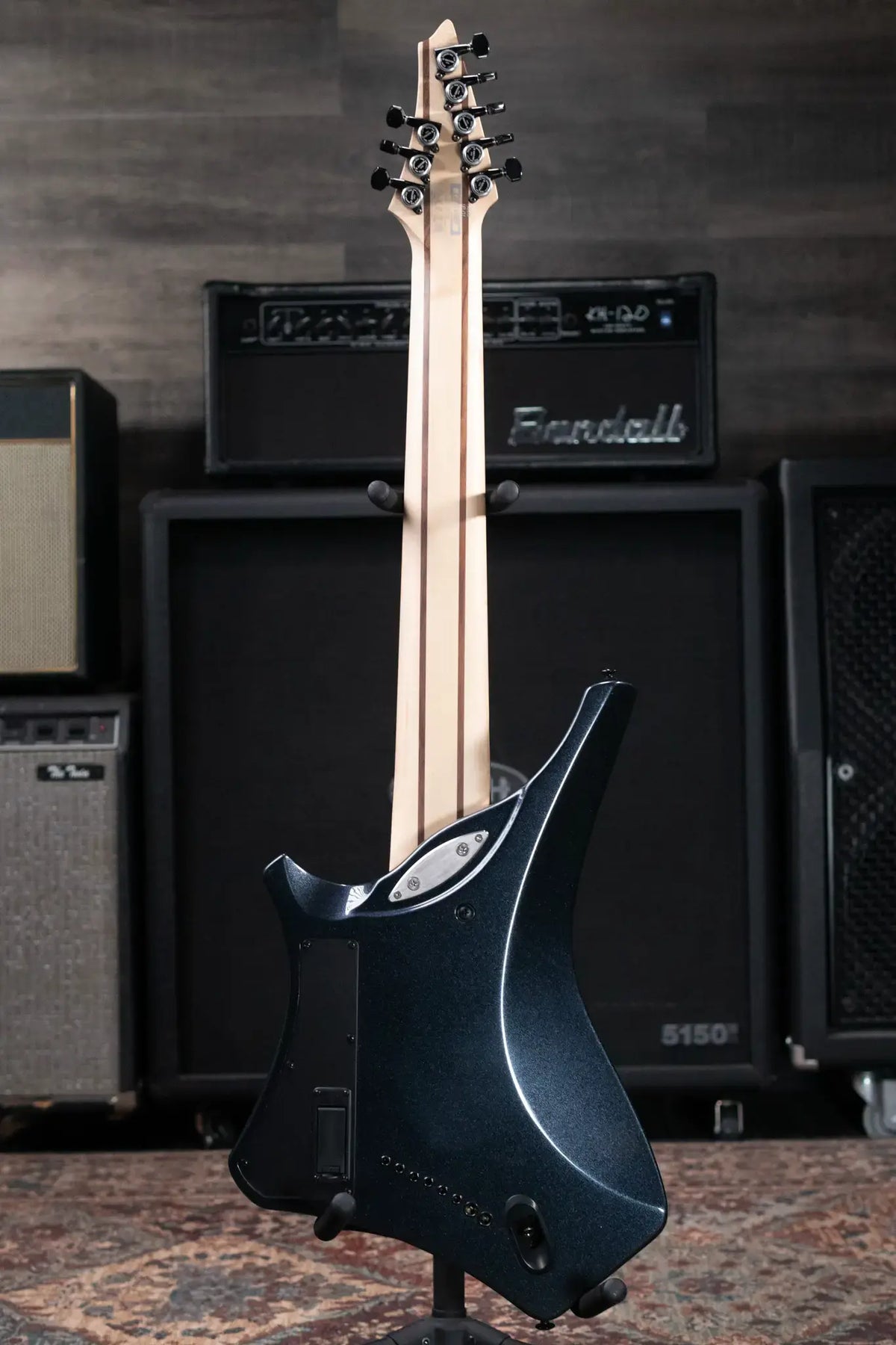 Ibanez Alpha A528 Multi-Scale 8-String Electric Guitar - Iron Pewter