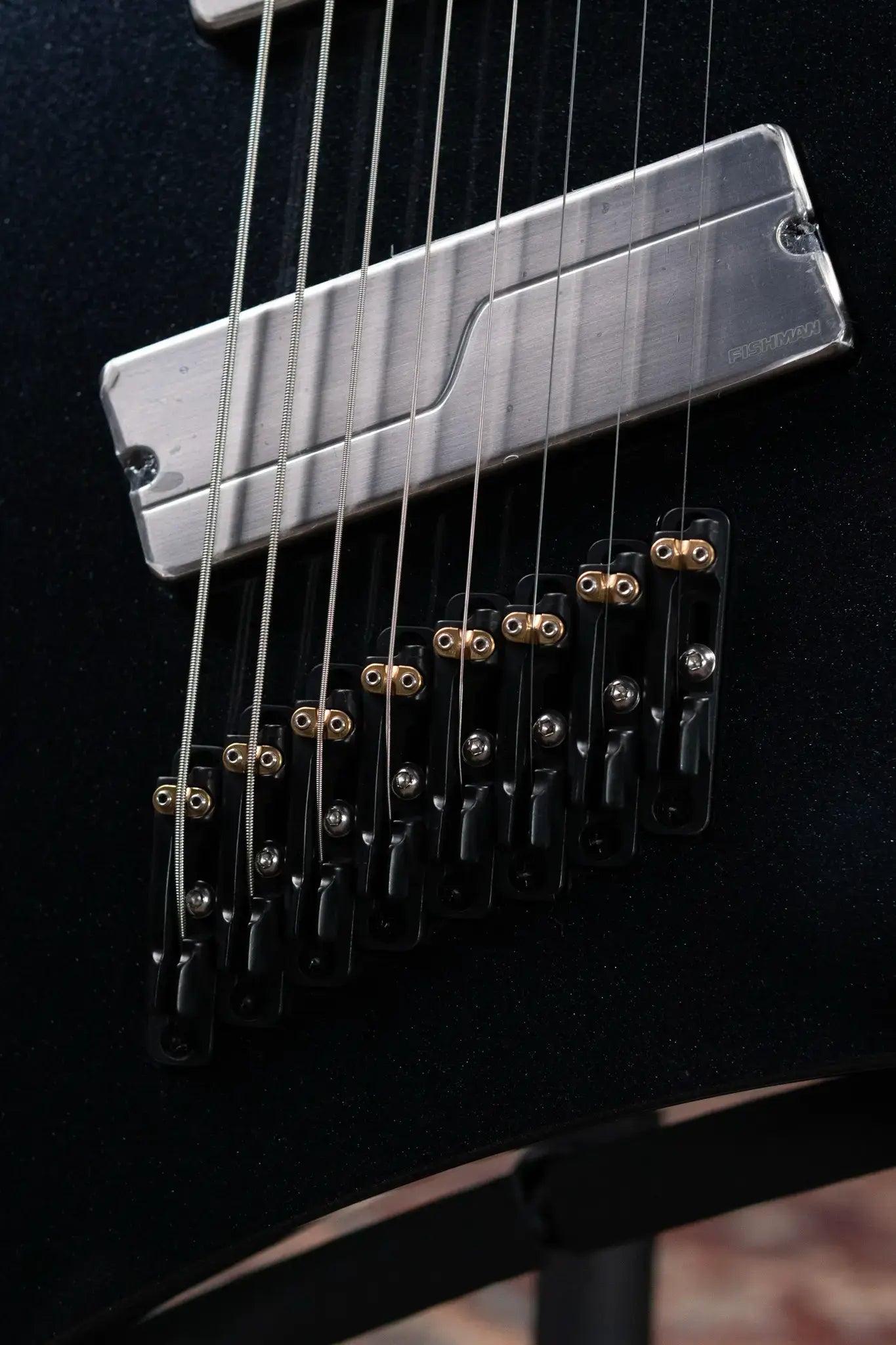 Ibanez Alpha A528 Multi-Scale 8-String Electric Guitar - Iron Pewter
