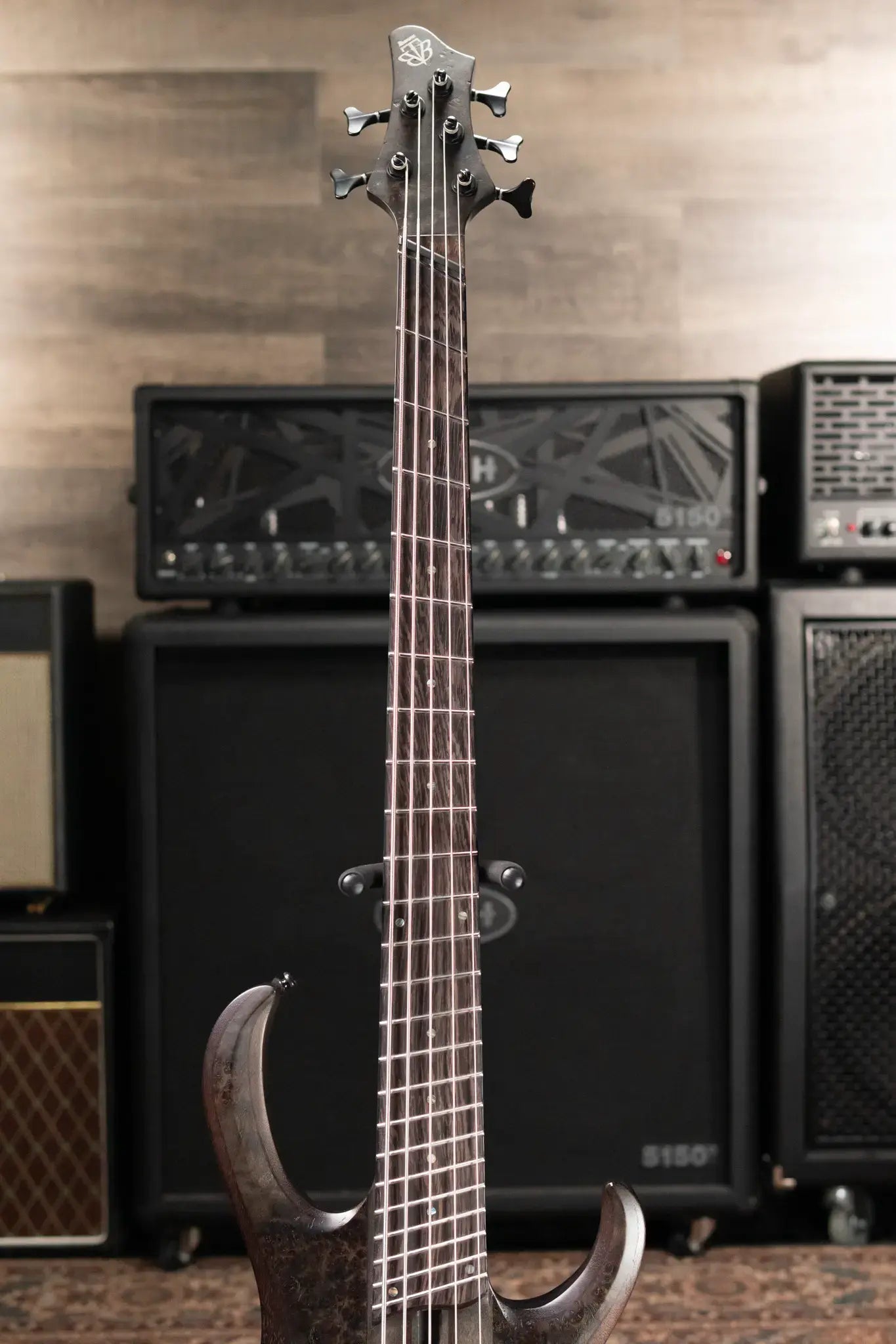 Ibanez BTB805MSTGF BTB Bass Workshop 5-String Electric Bass - Transparent Gray Flat with Case - Used