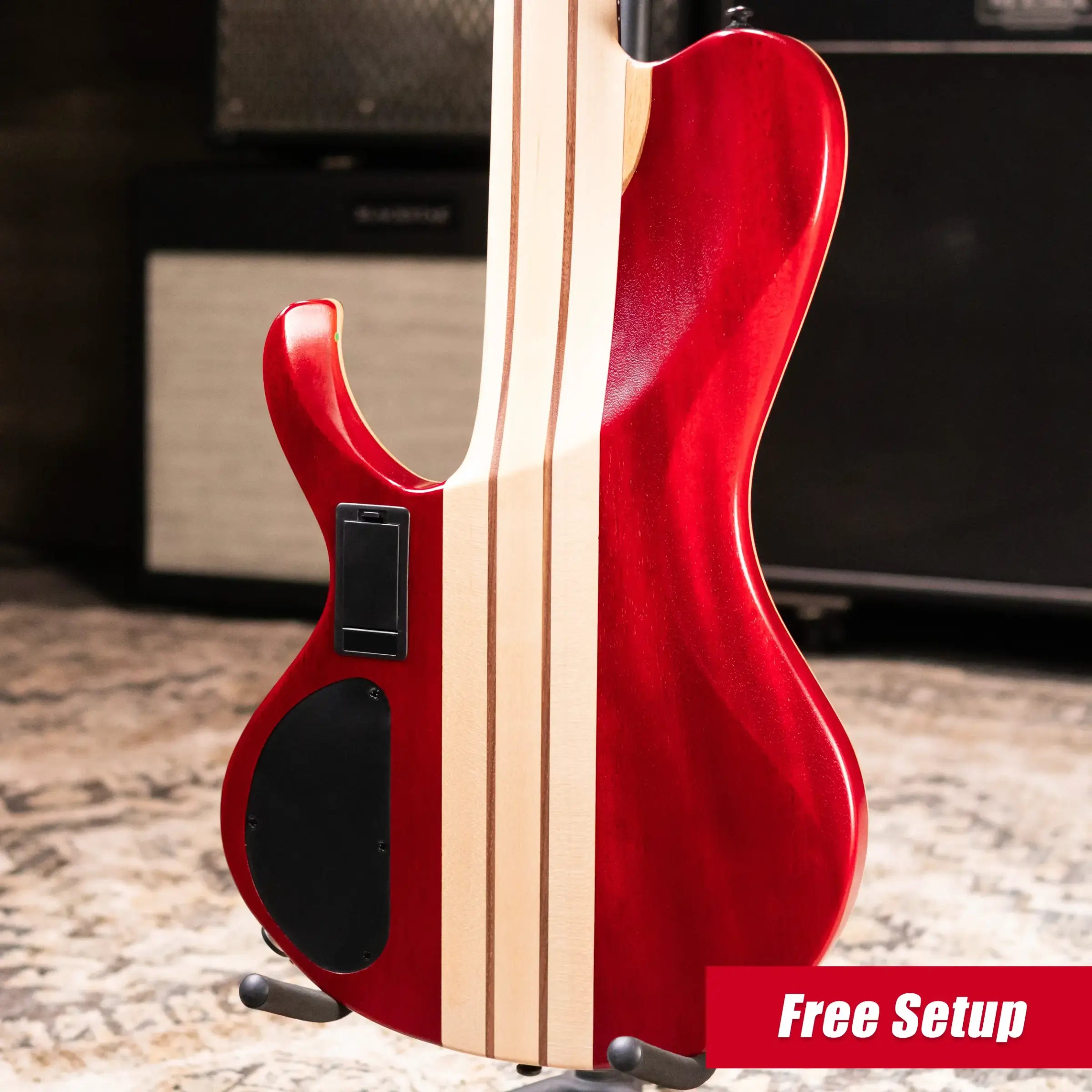 Ibanez BTB865SCWKL 5-String Electric Bass - Weathered Black Low Gloss