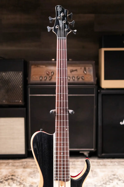 Ibanez BTB865SCWKL 5-String Electric Bass - Weathered Black Low Gloss