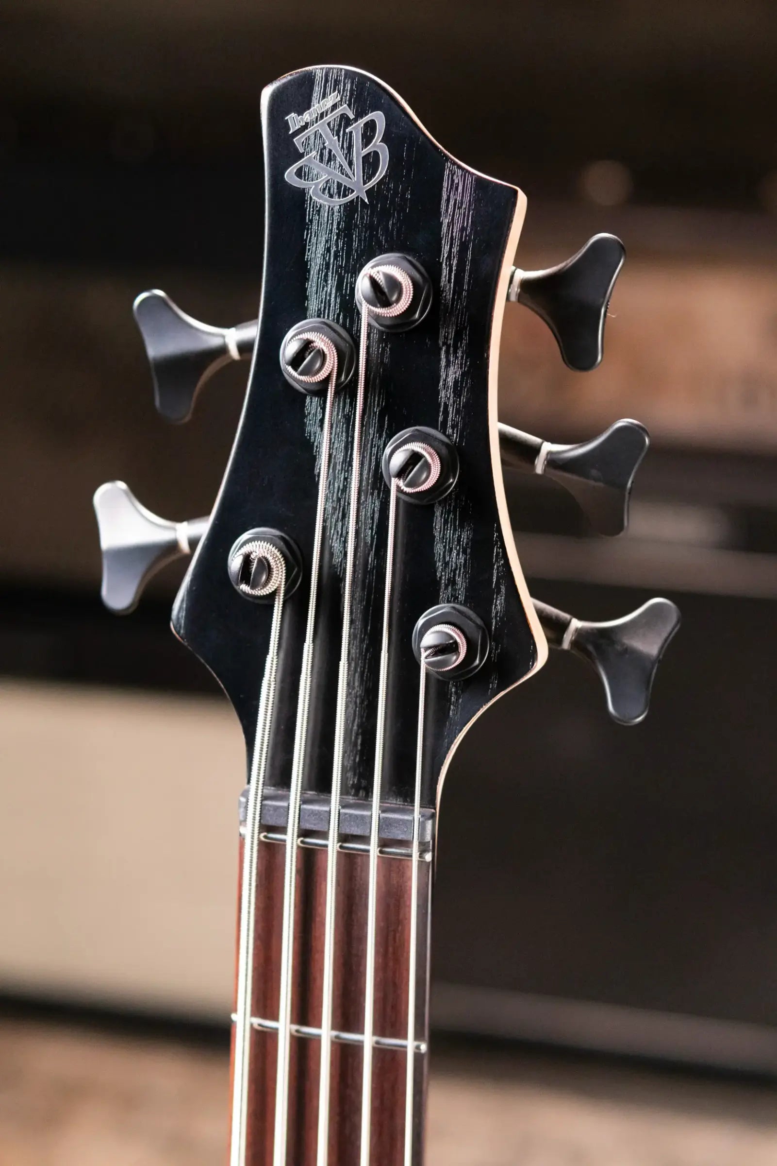 Ibanez BTB865SCWKL 5-String Electric Bass - Weathered Black Low Gloss