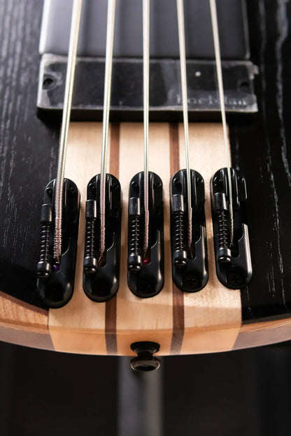 Ibanez BTB865SCWKL 5-String Electric Bass - Weathered Black Low Gloss