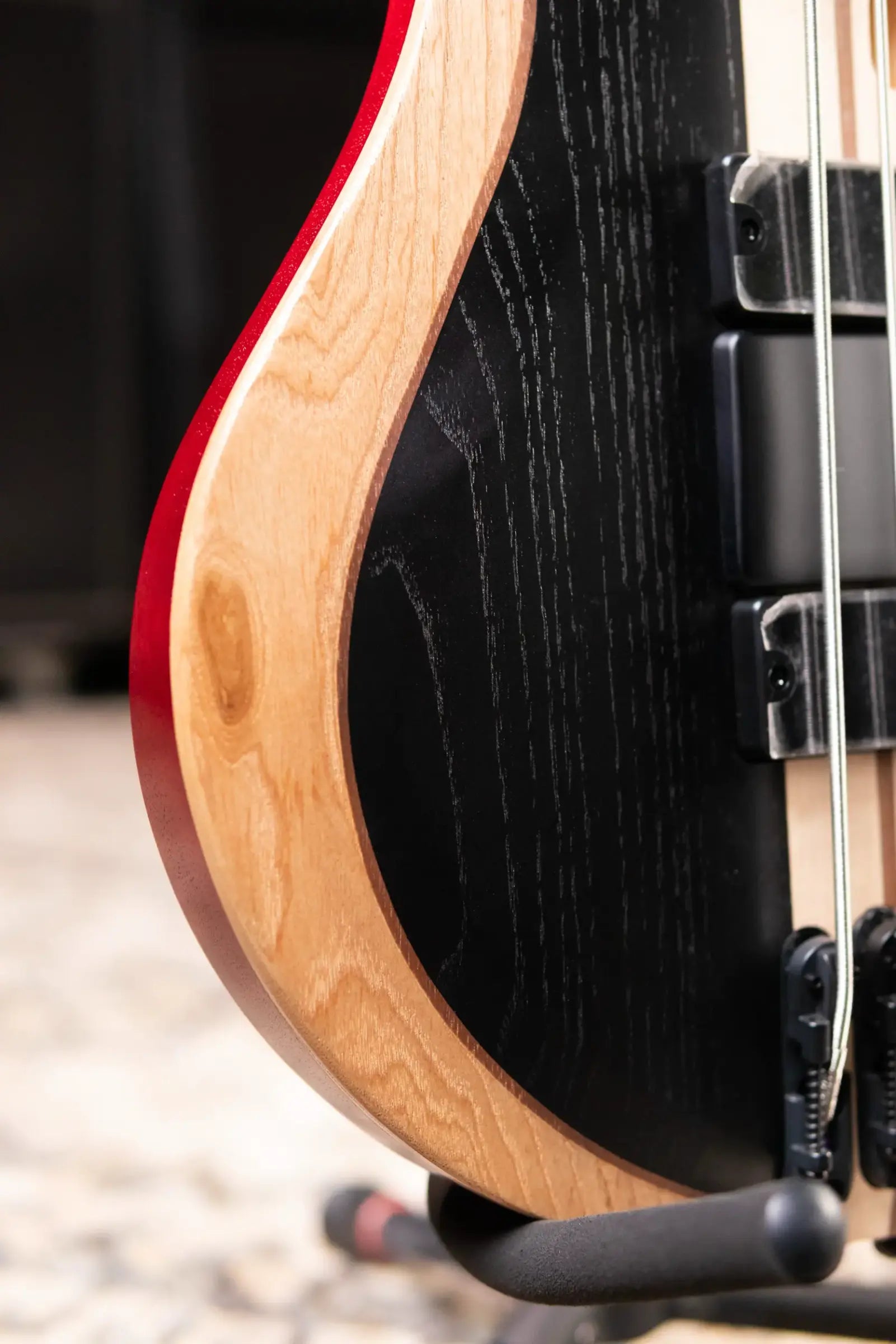 Ibanez BTB865SCWKL 5-String Electric Bass - Weathered Black Low Gloss