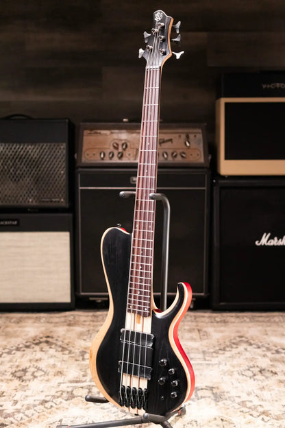 Ibanez BTB865SCWKL 5-String Electric Bass - Weathered Black Low Gloss