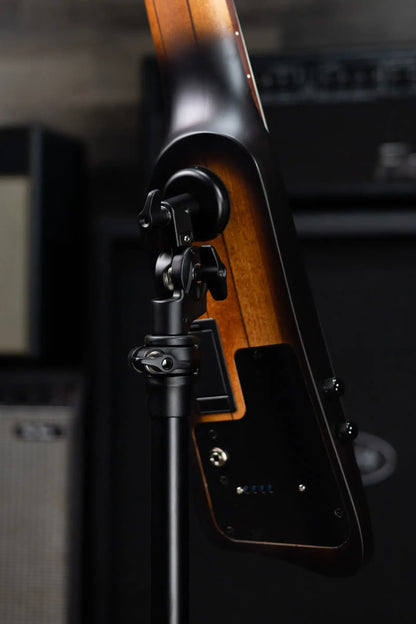 Ibanez Bass Workshop UB804 4-String Electric Upright Bass - Mahogany Oil Burst with Gig Bag