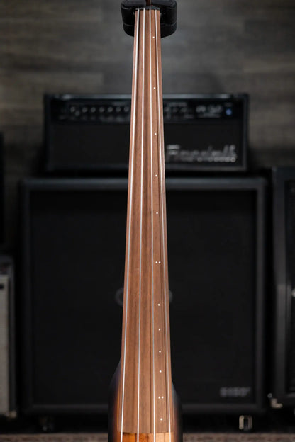 Ibanez Bass Workshop UB804 4-String Electric Upright Bass - Mahogany Oil Burst with Gig Bag