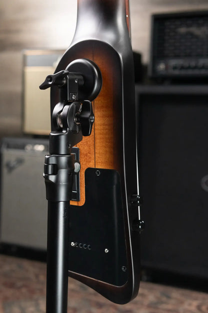 Ibanez Bass Workshop UB804 4-String Electric Upright Bass - Mahogany Oil Burst with Softshell Case