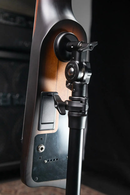 Ibanez Bass Workshop UB804 4-String Electric Upright Bass - Mahogany Oil Burst with Softshell Case