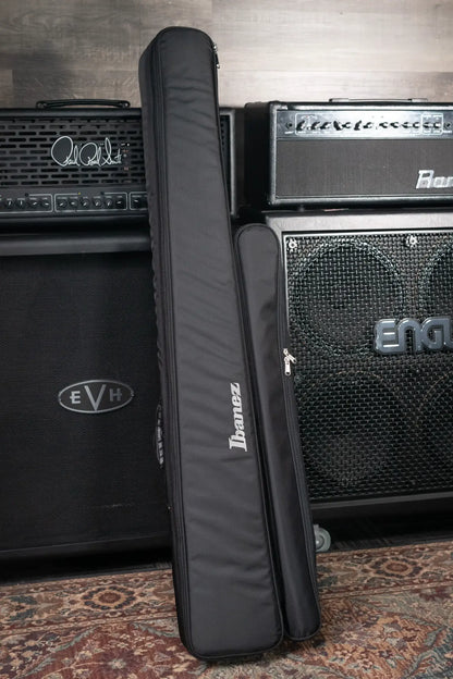 Ibanez Bass Workshop UB804 4-String Electric Upright Bass - Mahogany Oil Burst with Softshell Case