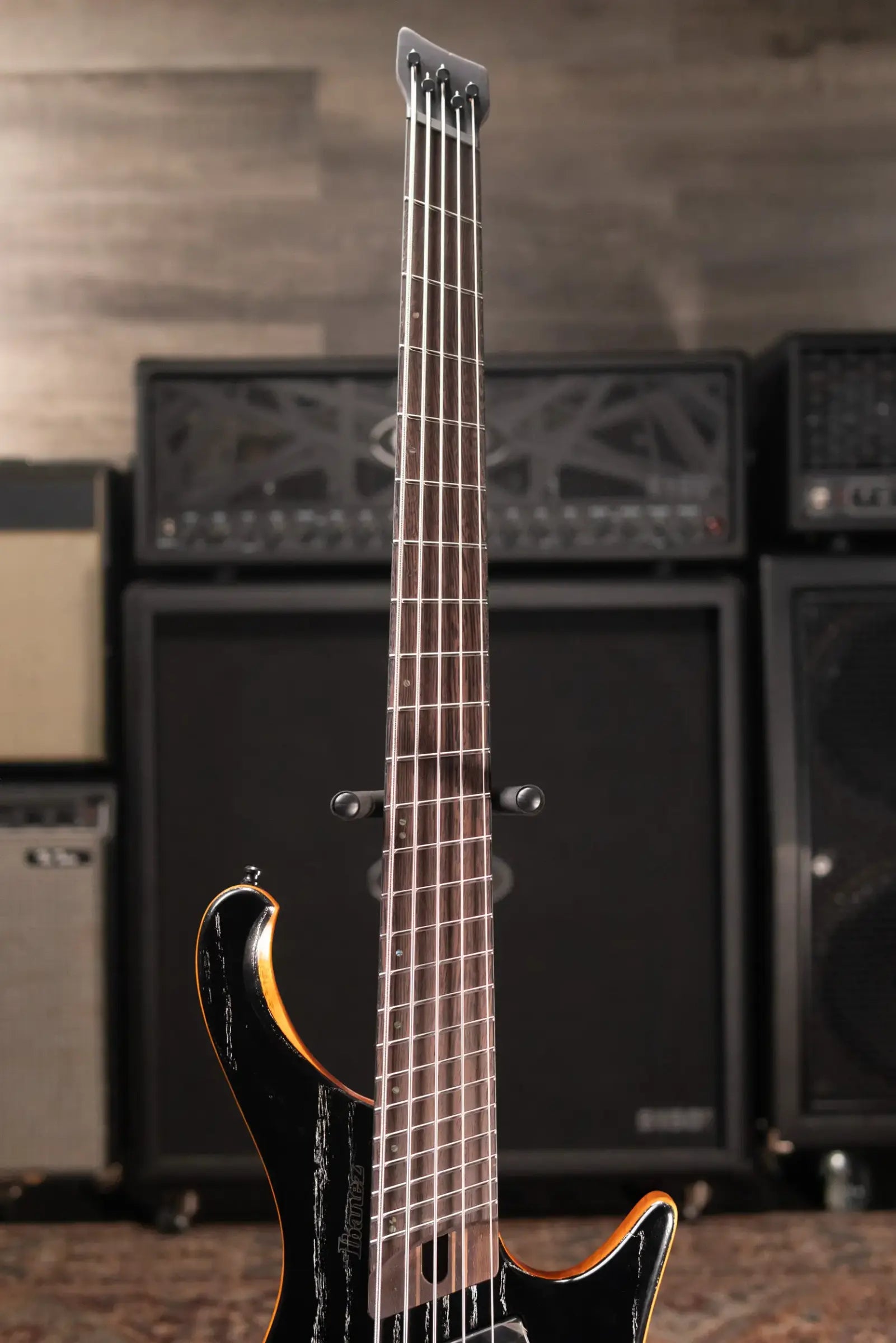 Ibanez EHB1135MS 5-String Multi Scale Electric Bass - Silver Wave Black Low Gloss