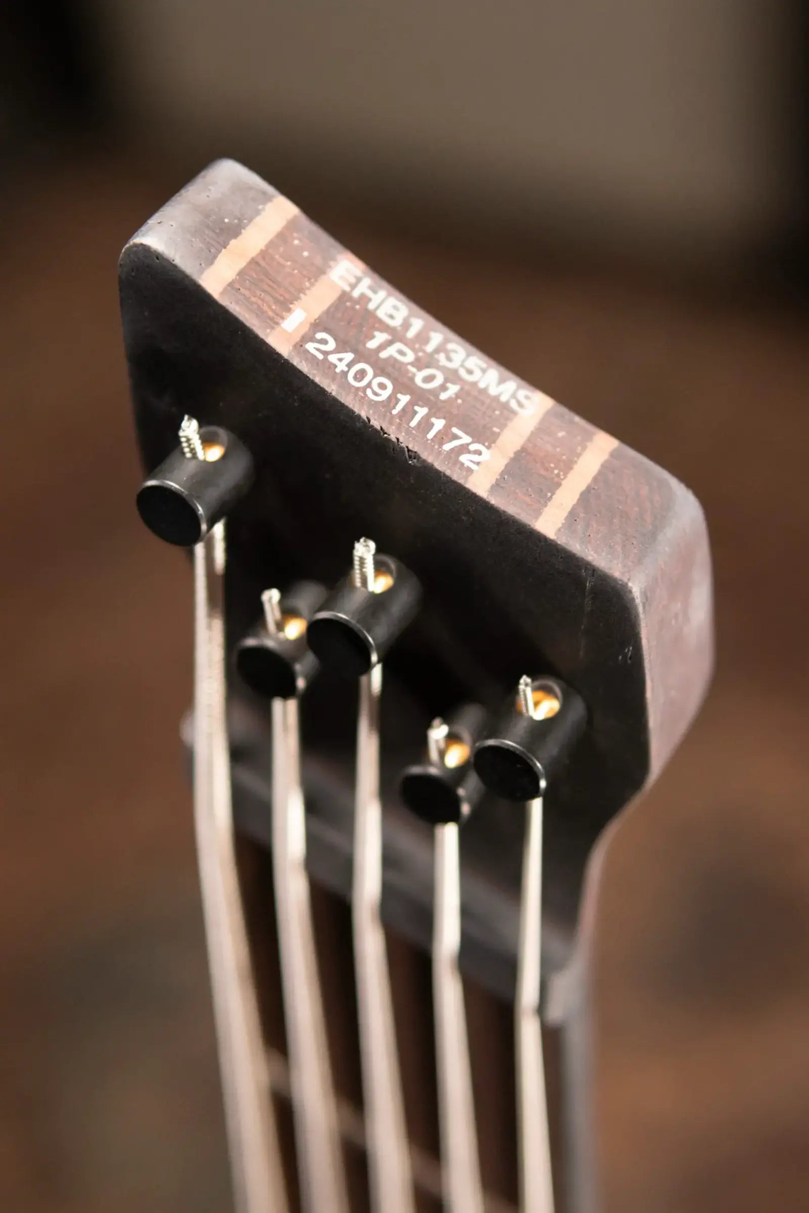 Ibanez EHB1135MS 5-String Multi Scale Electric Bass - Silver Wave Black Low Gloss