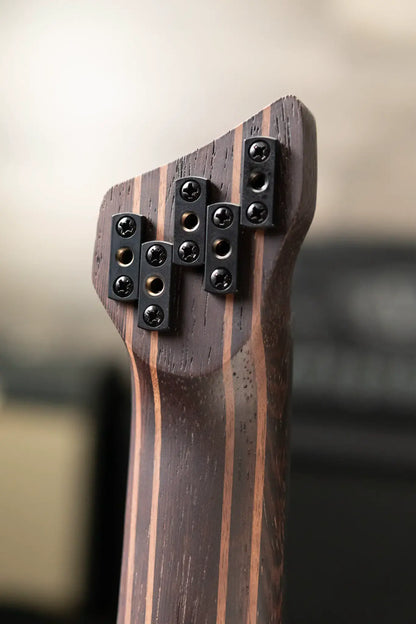 Ibanez EHB5MSBSP 5-String Multi Scale Electric Bass - Midnight Arctic Ocean Matte with Gig Bag