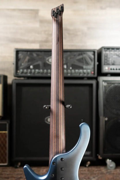 Ibanez EHB5MSBSP 5-String Multi Scale Electric Bass - Midnight Arctic Ocean Matte with Gig Bag