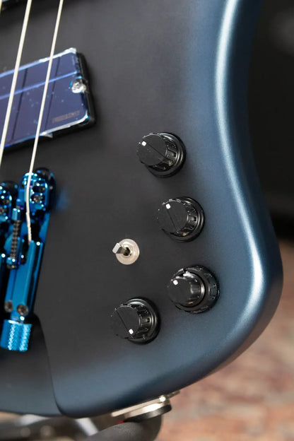 Ibanez EHB5MSBSP 5-String Multi Scale Electric Bass - Midnight Arctic Ocean Matte with Gig Bag