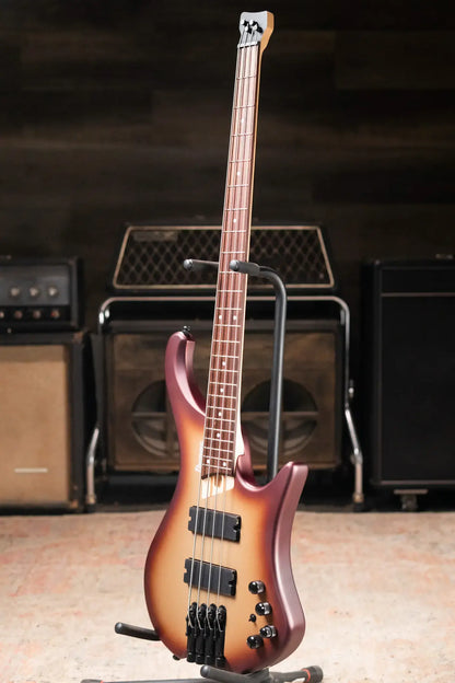 Ibanez EHB600CCM EHB Ergonomic Headless Bass - Charred Champagne Burst Matte