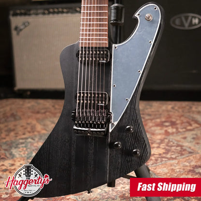 Ibanez Fredrik Thordendal Signature FTM33 Guitar - Weathered Black with Hardshell Case