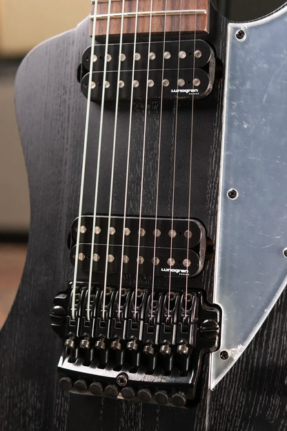 Ibanez Fredrik Thordendal Signature FTM33 Guitar - Weathered Black with Hardshell Case