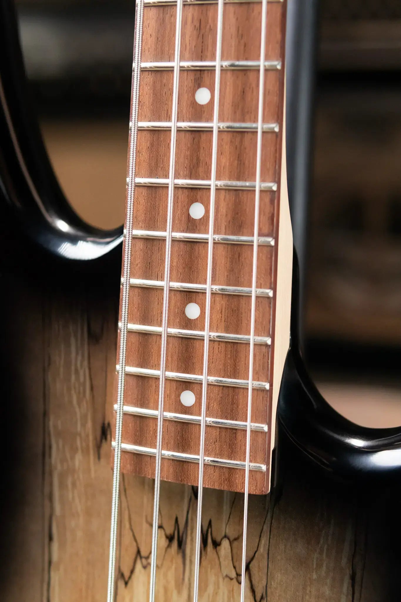 Ibanez GIO GSR200S Electric Bass - Spalted Maple Top Natural Grey Burst