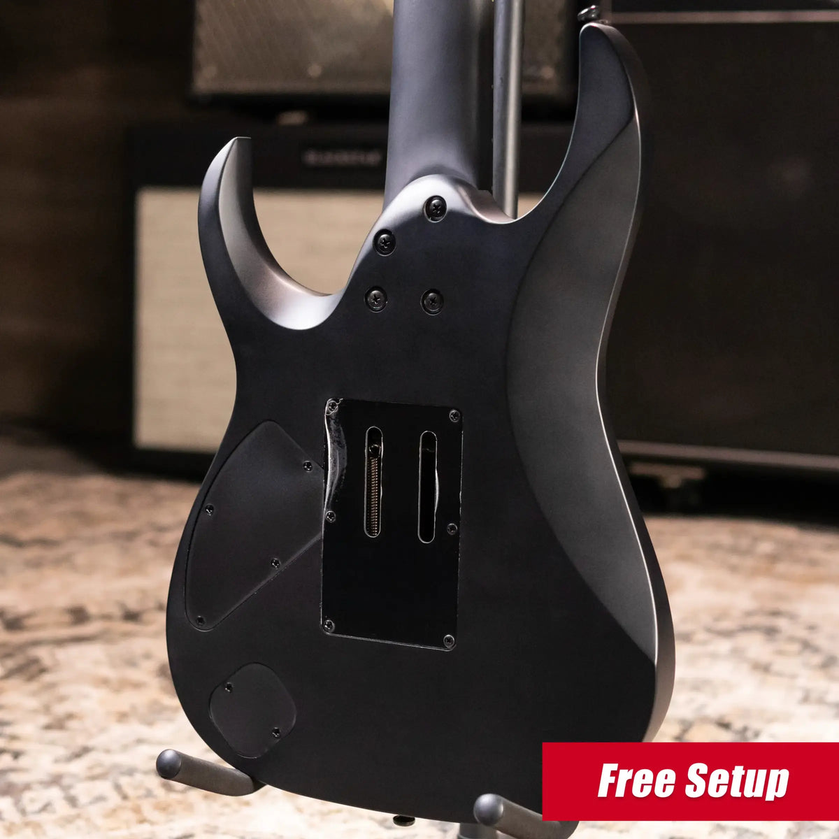 Ibanez K7YIN James "Munky" Shaffer Signature 7-String Electric Guitar - Matte Black with Gig Bag - Demo