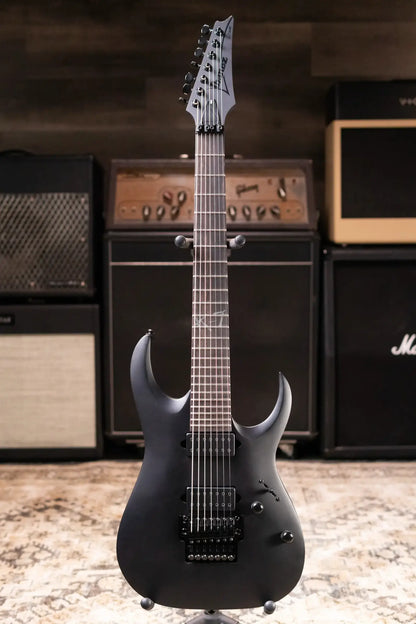 Ibanez K7YIN James "Munky" Shaffer Signature 7-String Electric Guitar - Matte Black with Gig Bag - Demo