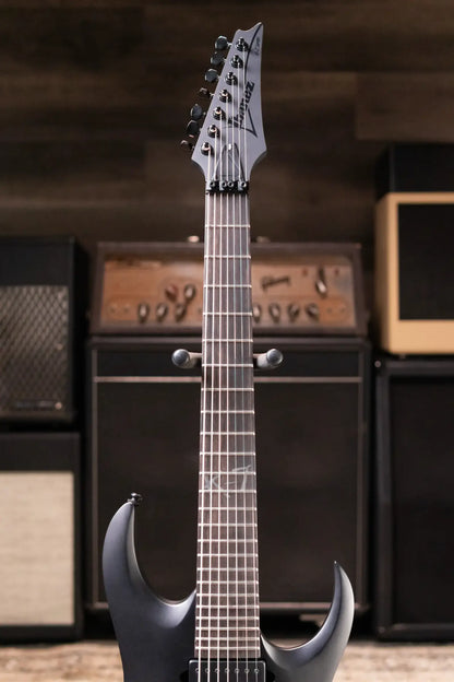 Ibanez K7YIN James "Munky" Shaffer Signature 7-String Electric Guitar - Matte Black with Gig Bag - Demo