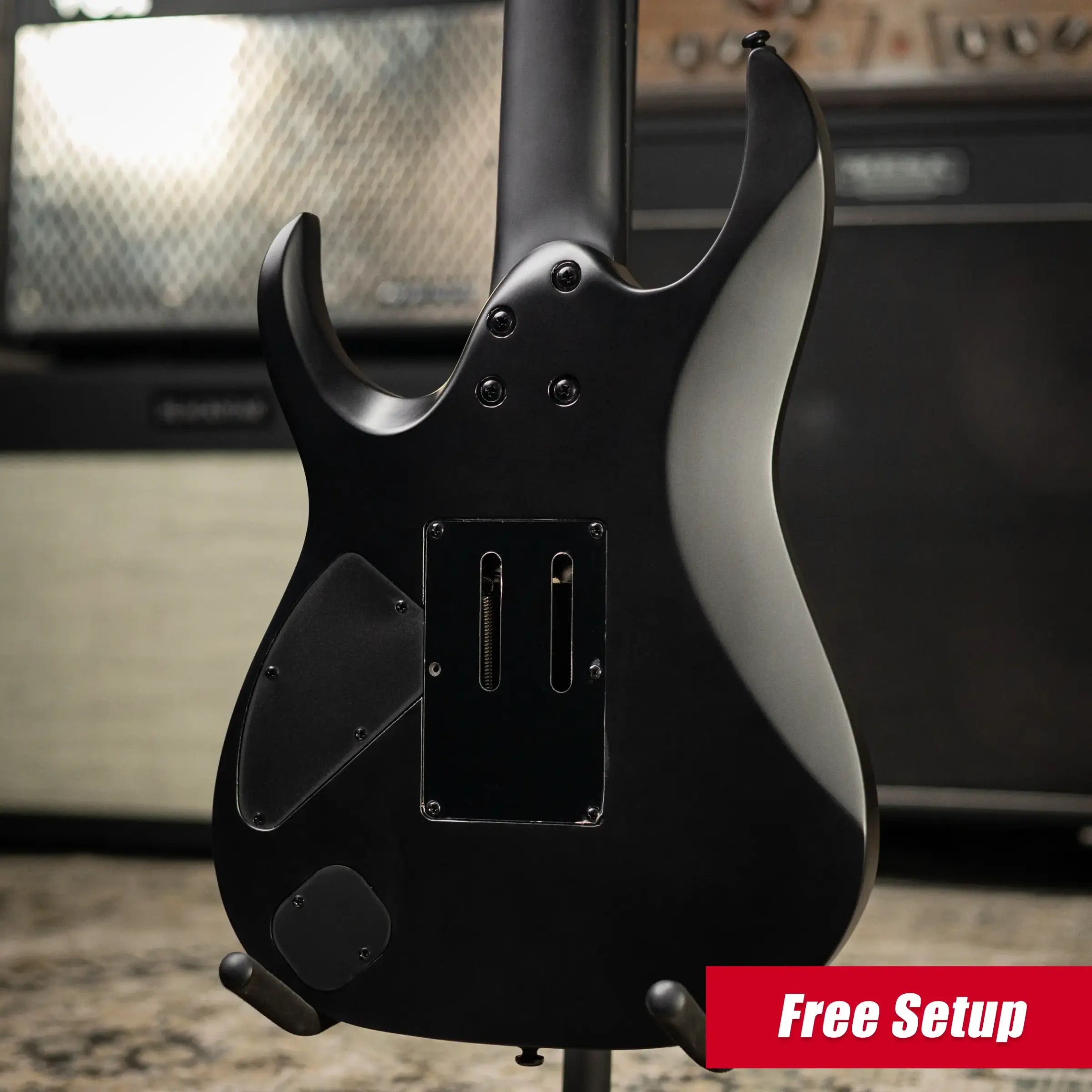 Ibanez K7YIN James "Munky" Shaffer Signature 7-String Electric Guitar - Matte Black with Gig Bag