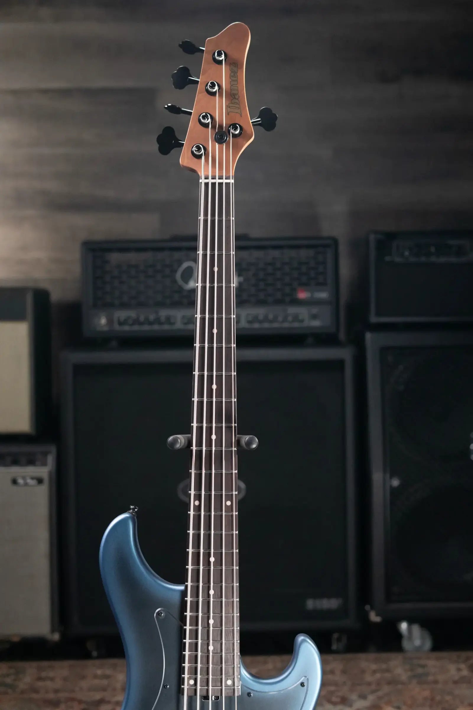 Ibanez MDM1005-MAM Mode 5-String Electric Bass - Midnight Arctic Ocean Matte with Structured Gig Bag