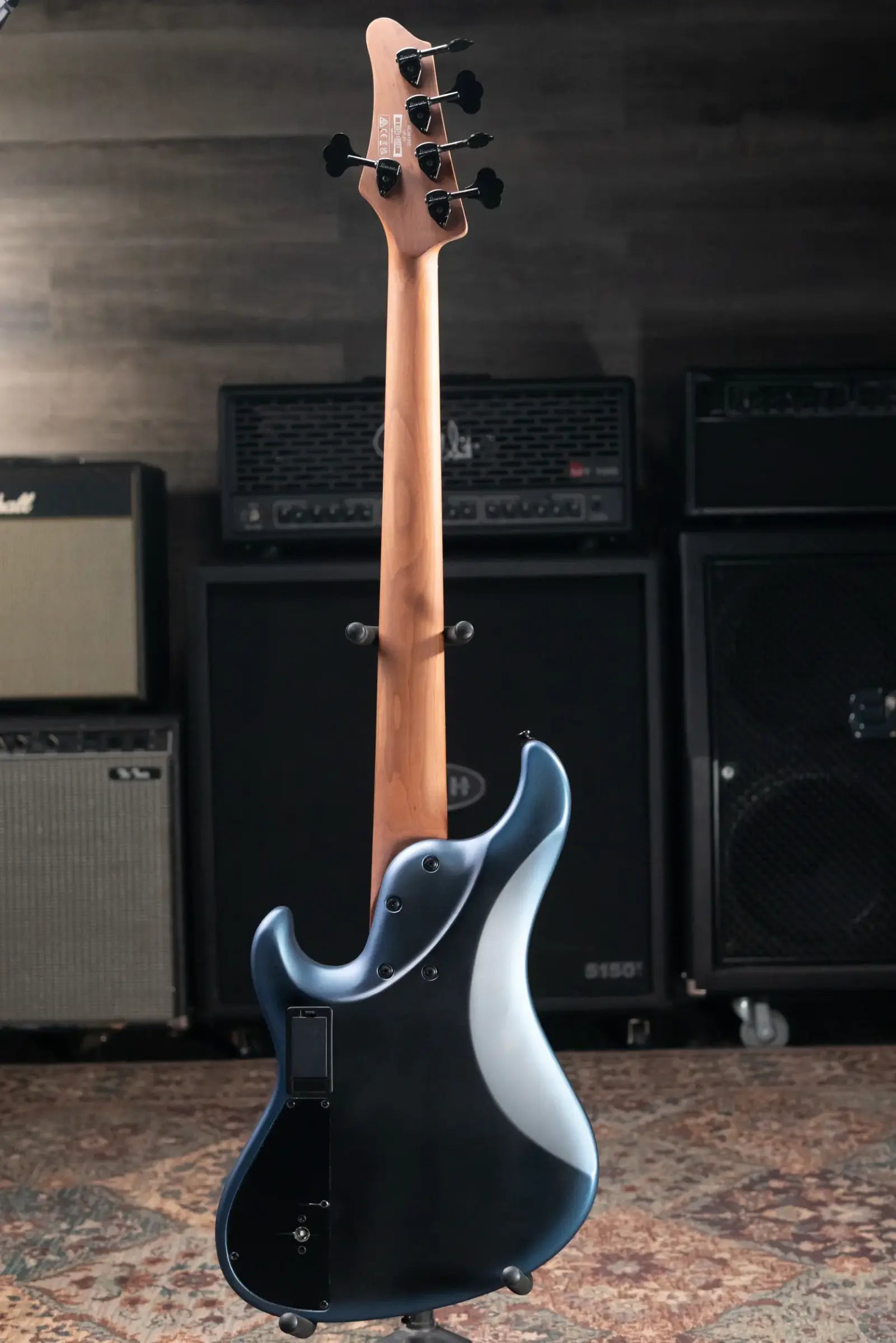 Ibanez MDM1005-MAM Mode 5-String Electric Bass - Midnight Arctic Ocean Matte with Structured Gig Bag