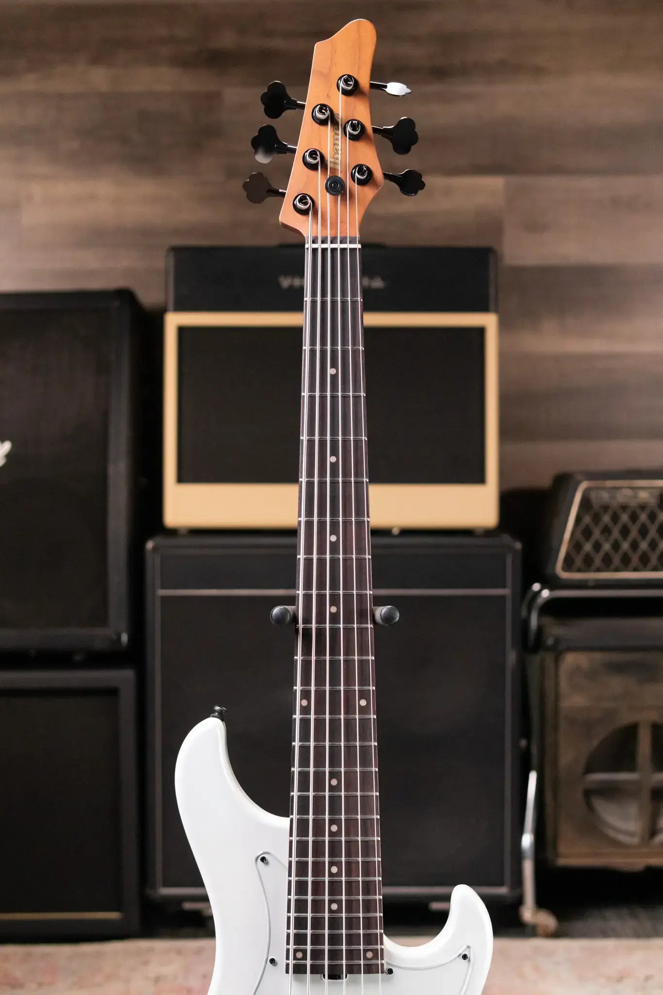 Ibanez MDM1006-PW Mode 6-String Electric Bass - Pearl White with Gig Bag