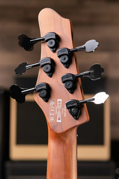 Ibanez MDM1006-PW Mode 6-String Electric Bass - Pearl White with Gig Bag