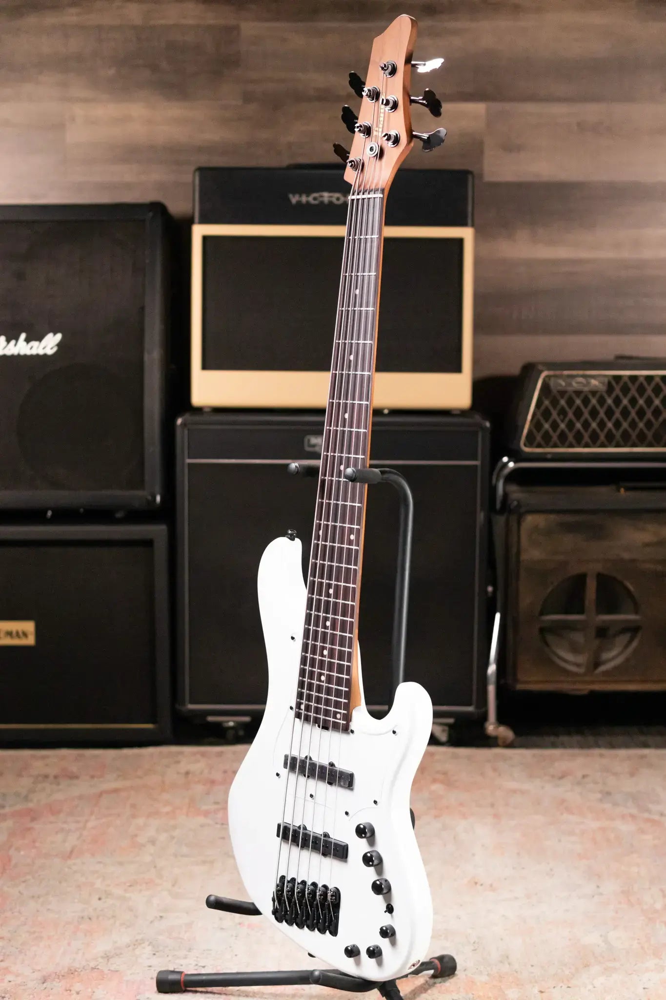 Ibanez MDM1006-PW Mode 6-String Electric Bass - Pearl White with Gig Bag