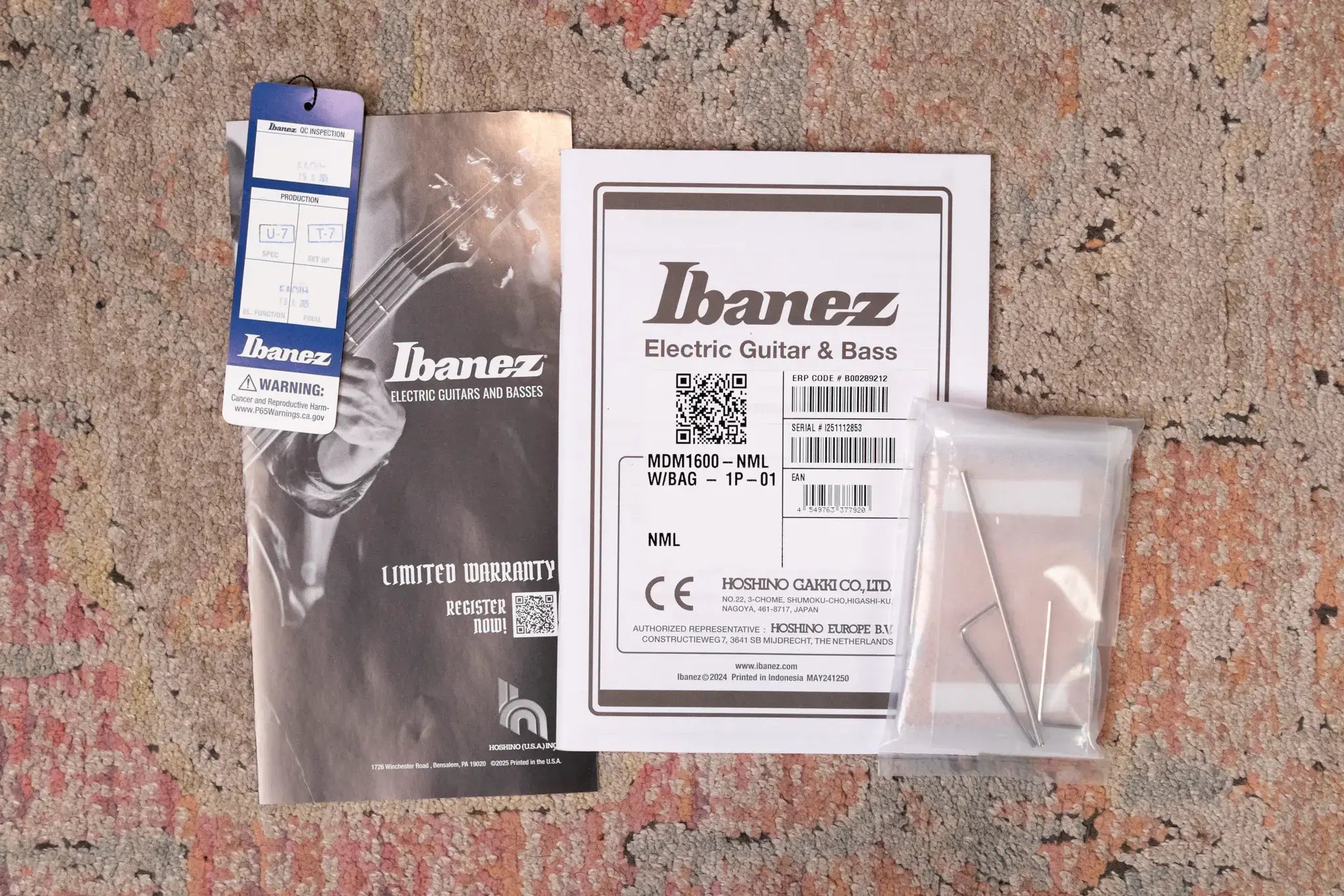 Ibanez MDM1600-NML Mode Electric Bass - Natural Mocha Low Gloss