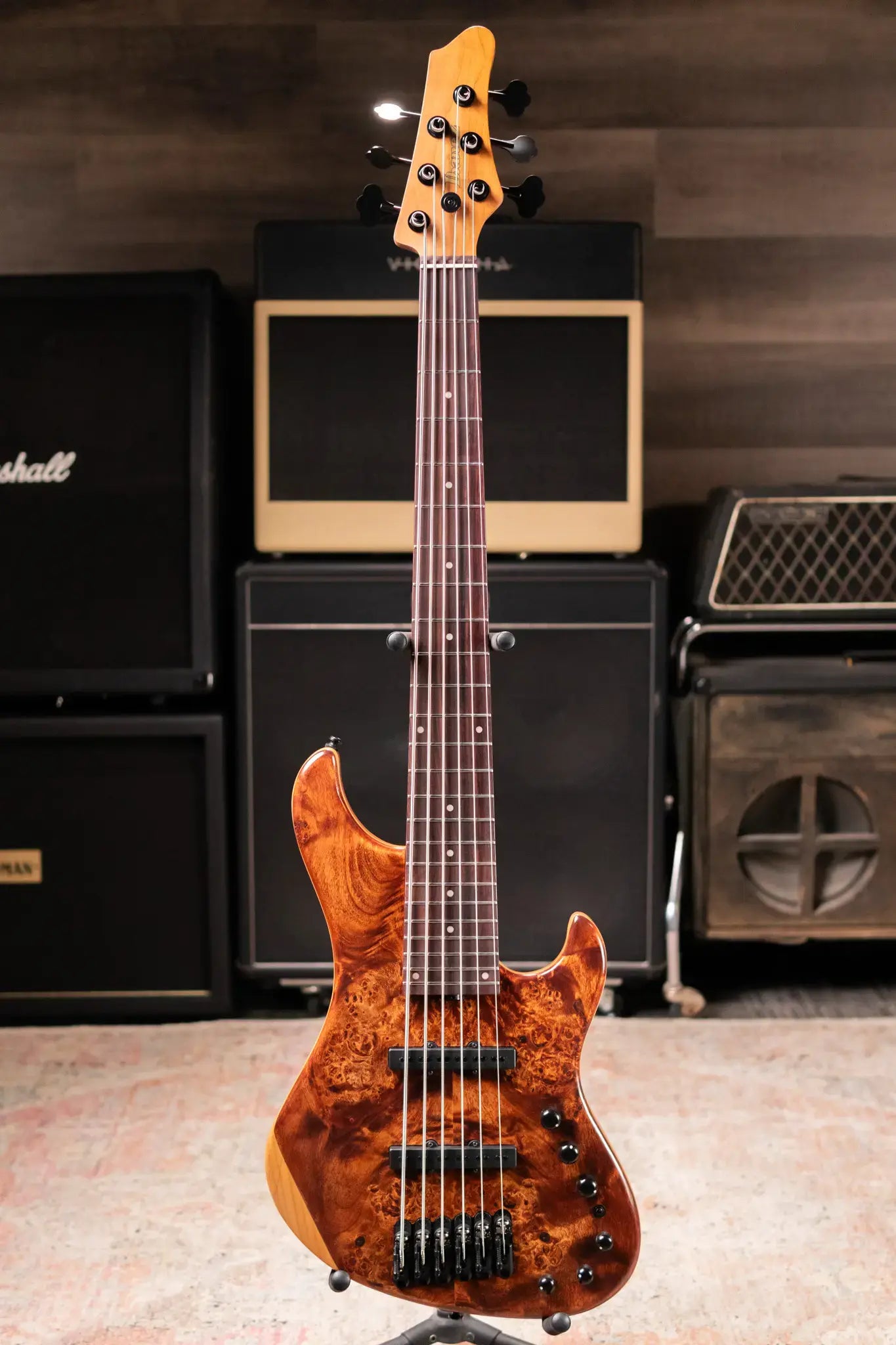 Ibanez MDM1606-NML Mode 6-String Electric Bass - Natural Mocha Low Gloss