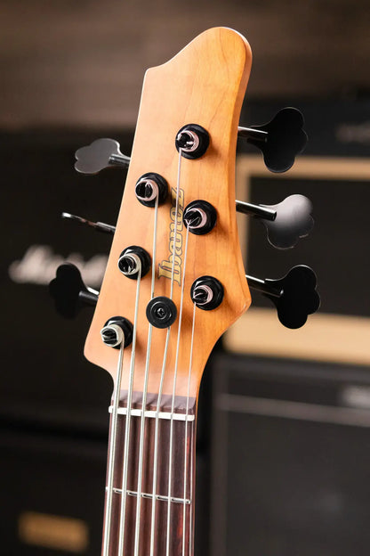 Ibanez MDM1606-NML Mode 6-String Electric Bass - Natural Mocha Low Gloss