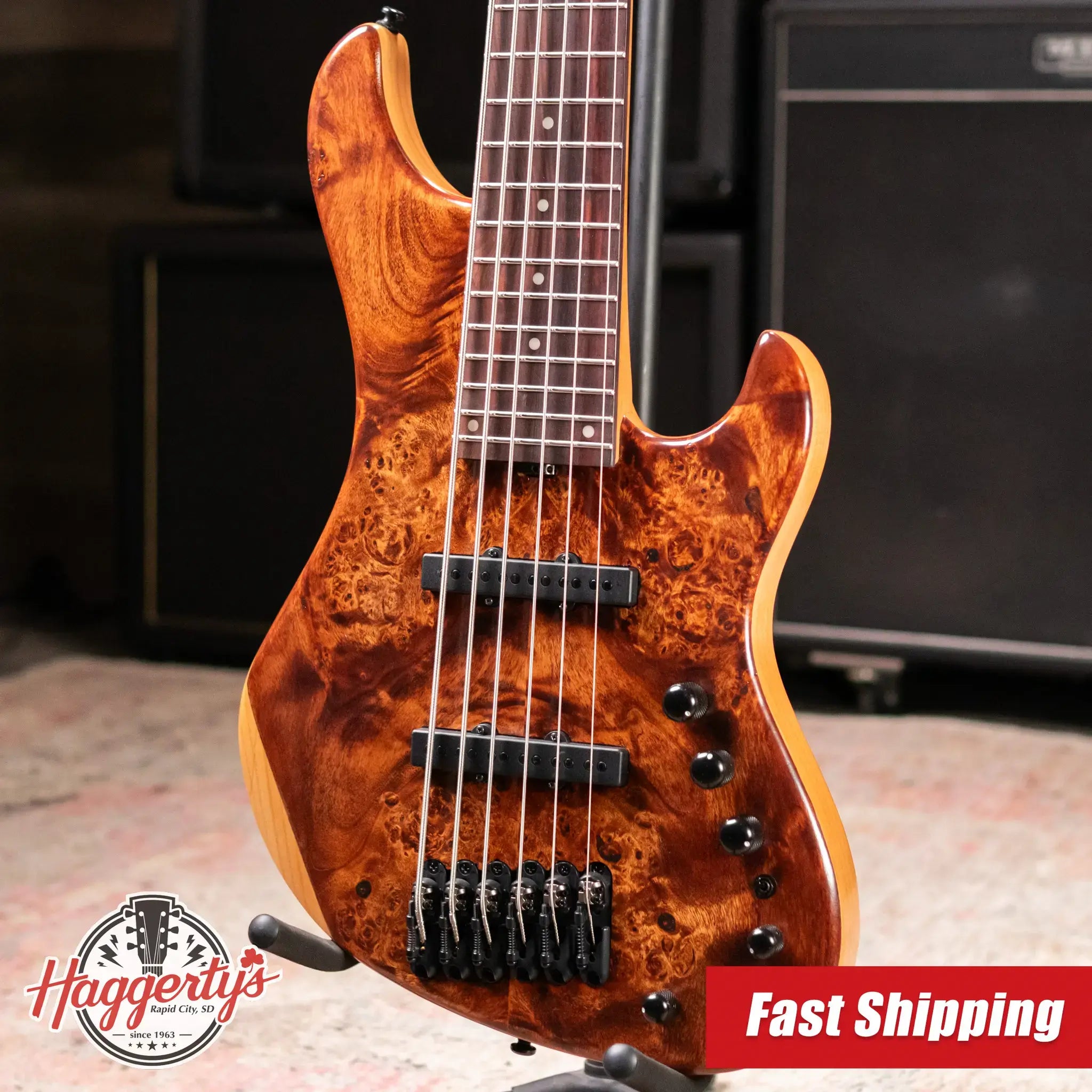 Ibanez MDM1606-NML Mode 6-String Electric Bass - Natural Mocha Low Gloss