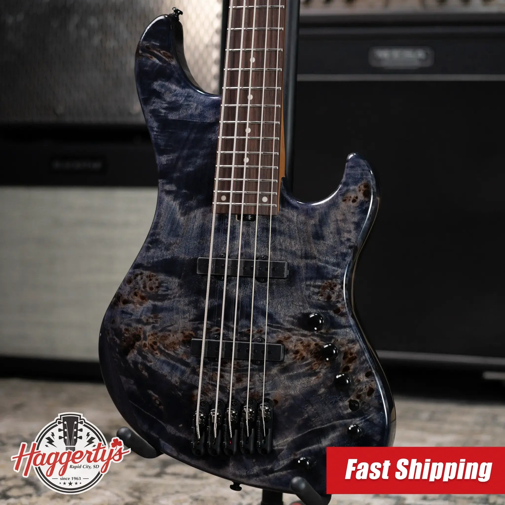 Ibanez Mode MDM1605 5-String Electric Bass Guitar - Deep Twilight