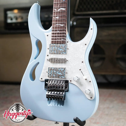 Ibanez PIA3761C Steve Vai Signature Electric Guitar - Blue Powder with Hardshell Case