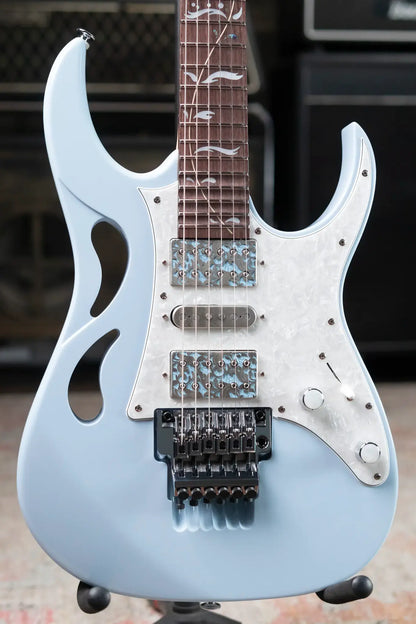 Ibanez PIA3761C Steve Vai Signature Electric Guitar - Blue Powder with Hardshell Case